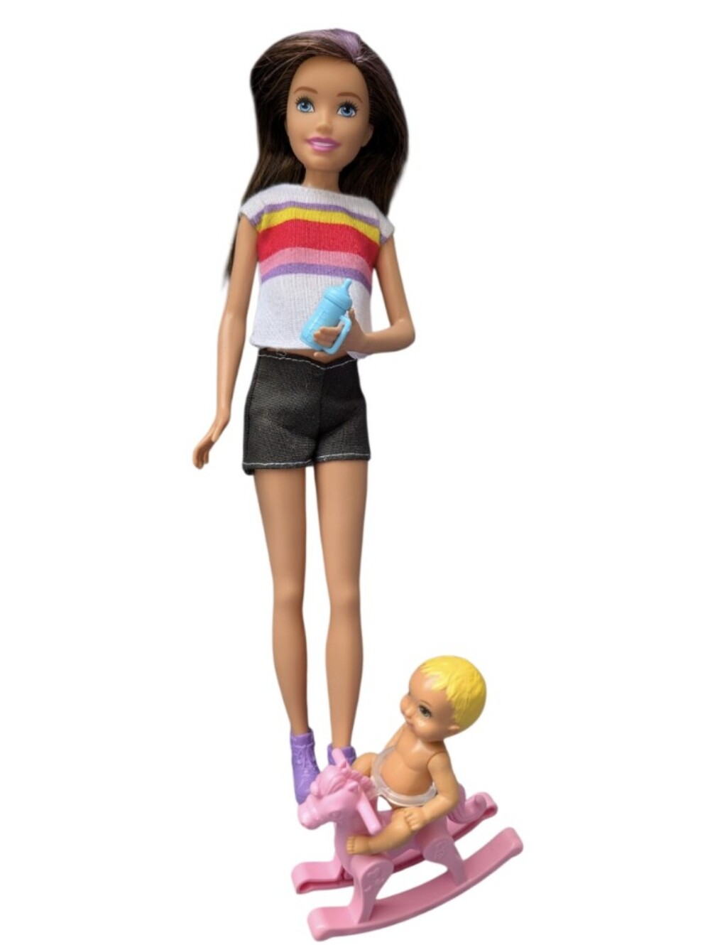 Barbie Skipper Babysitters Inc. Skipper Doll, Baby & Rocking Horse